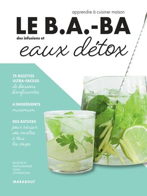 cover image of Le B.A.-BA de la cuisine--Eaux détox